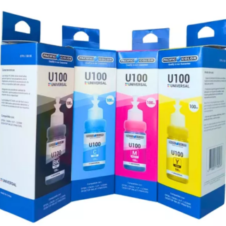 Tinta Cyan 100ml Universal Alternativa